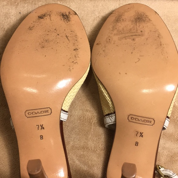 Authentic COACH Sandals - Picture 5 of 8